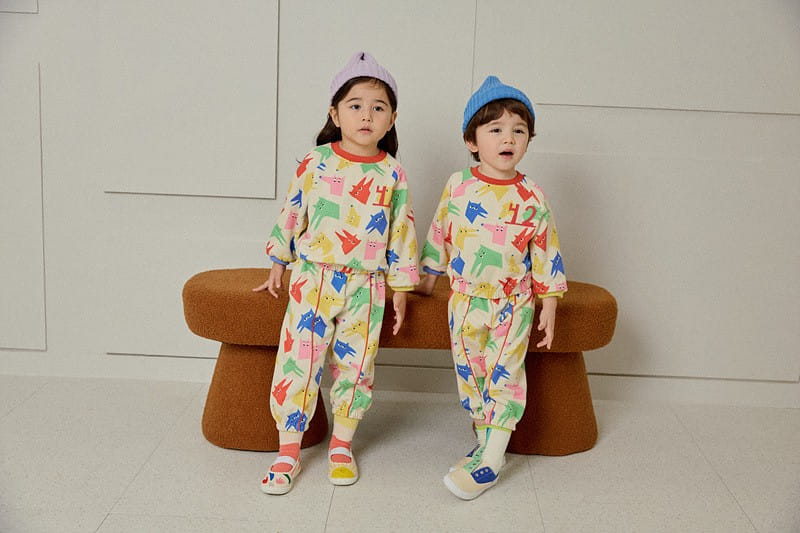 Mimico - Korean Children Fashion - #designkidswear - Color Fox Tee - 5