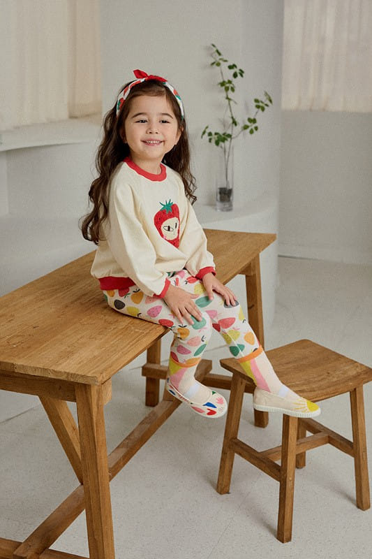 Mimico - Korean Children Fashion - #designkidswear - Strawberry Tee - 7