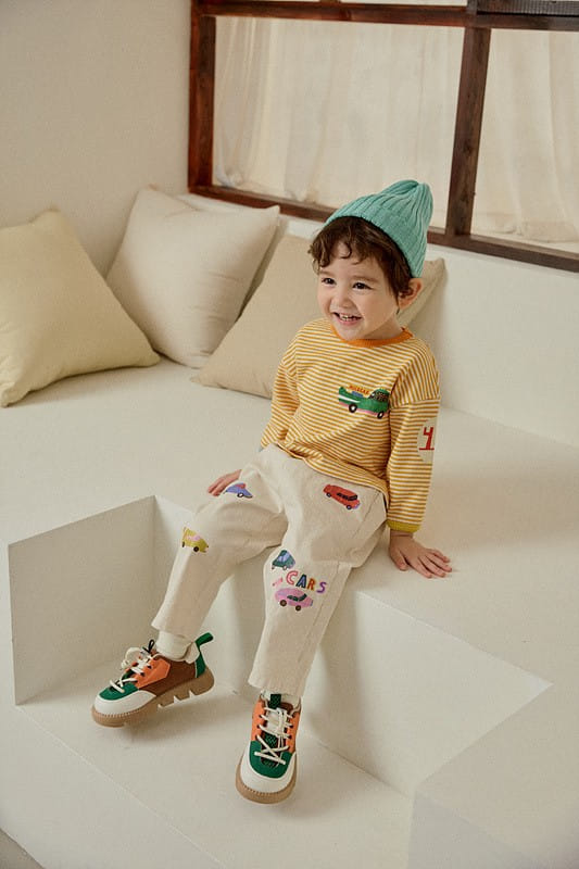 Mimico - Korean Children Fashion - #discoveringself - Croak Collar Tee - 7