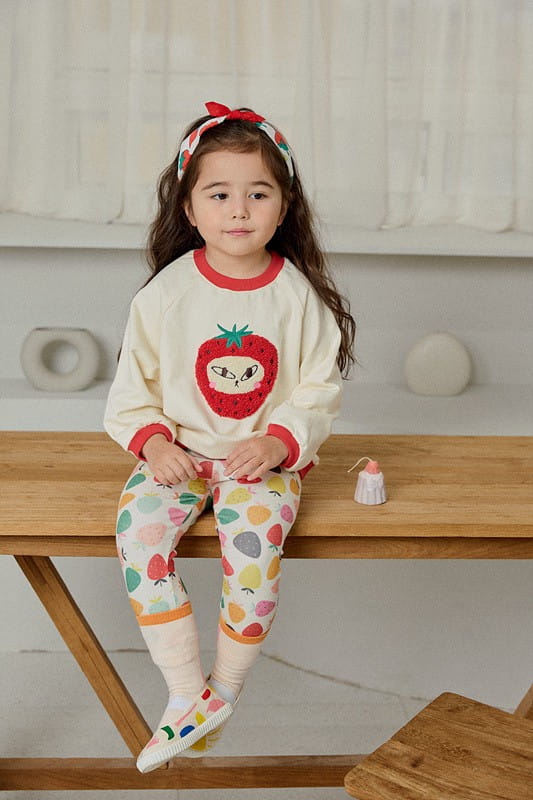 Mimico - Korean Children Fashion - #discoveringself - Strawberry Tee - 8