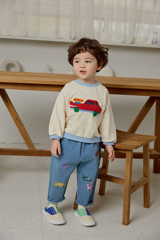 Mimico - Korean Children Fashion - #discoveringself - Handle Car Tee - 7