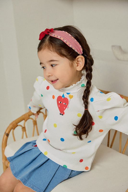 Mimico - Korean Children Fashion - #fashionkids - Two Heart Tee - 10