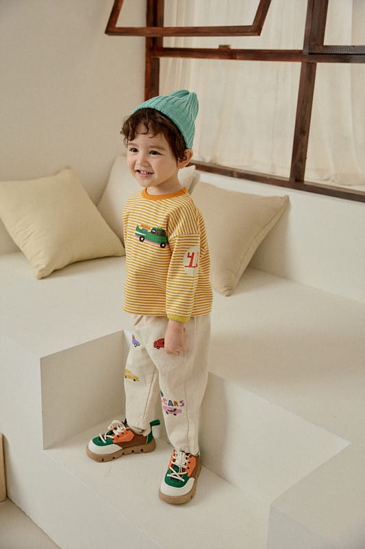 Mimico - Korean Children Fashion - #fashionkids - Croak Collar Tee - 8