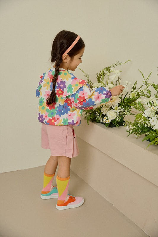 Mimico - Korean Children Fashion - #fashionkids - Frill Tee - 7