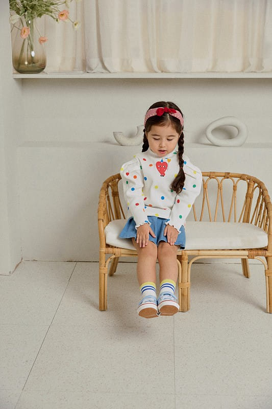 Mimico - Korean Children Fashion - #kidsshorts - Two Heart Tee - 11