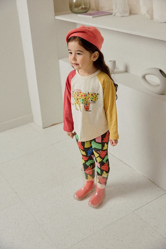 Mimico - Korean Children Fashion - #kidsshorts - Treasure Tee - 11