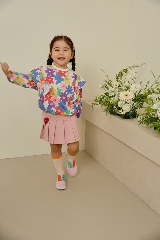 Mimico - Korean Children Fashion - #kidsshorts - Frill Tee - 8