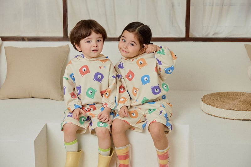 Mimico - Korean Children Fashion - #kidsstore - Cap Andvisors Top Bottom Set - 2