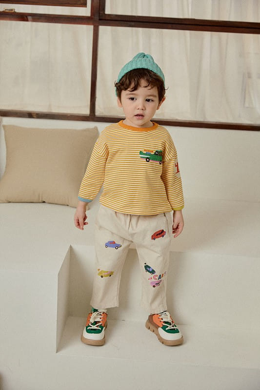 Mimico - Korean Children Fashion - #kidsstore - Croak Collar Tee - 10