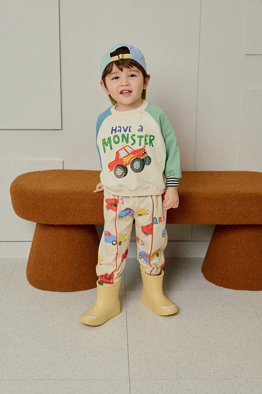Mimico - Korean Children Fashion - #kidsstore - Poodle Car Tee - 8