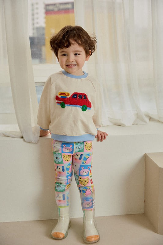 Mimico - Korean Children Fashion - #kidzfashiontrend - Handle Car Tee - 11