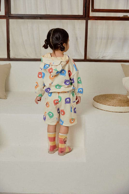Mimico - Korean Children Fashion - #minifashionista - Cap Andvisors Top Bottom Set - 7