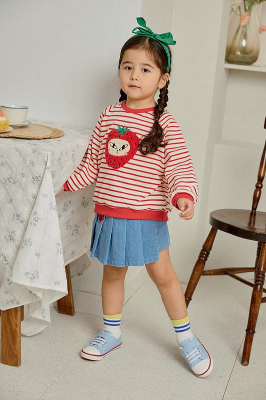 Mimico - Korean Children Fashion - #minifashionista - Strawberry Tee - 2