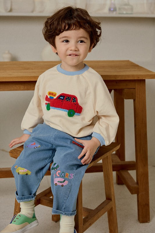 Mimico - Korean Children Fashion - #minifashionista - Handle Car Tee