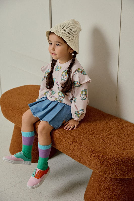 Mimico - Korean Children Fashion - #prettylittlegirls - Frill Tee