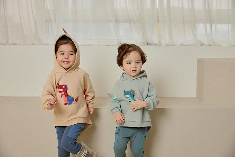 Mimico - Korean Children Fashion - #toddlerclothing - Tirano Hoody Tee - 5