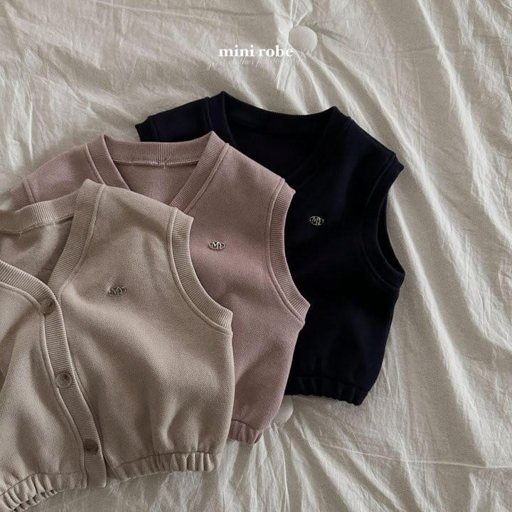Mini Robe - Korean Baby Fashion - #babyboutique - Tori Open Vest