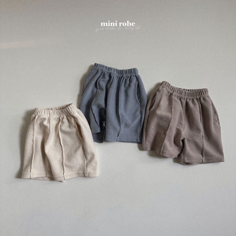 Mini Robe - Korean Baby Fashion - #babyboutique - Half Pintuck Capri Pants - 3