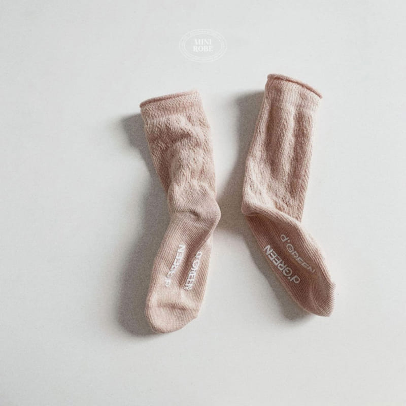 Mini Robe - Korean Baby Fashion - #babyboutique - Flora Socks - 9