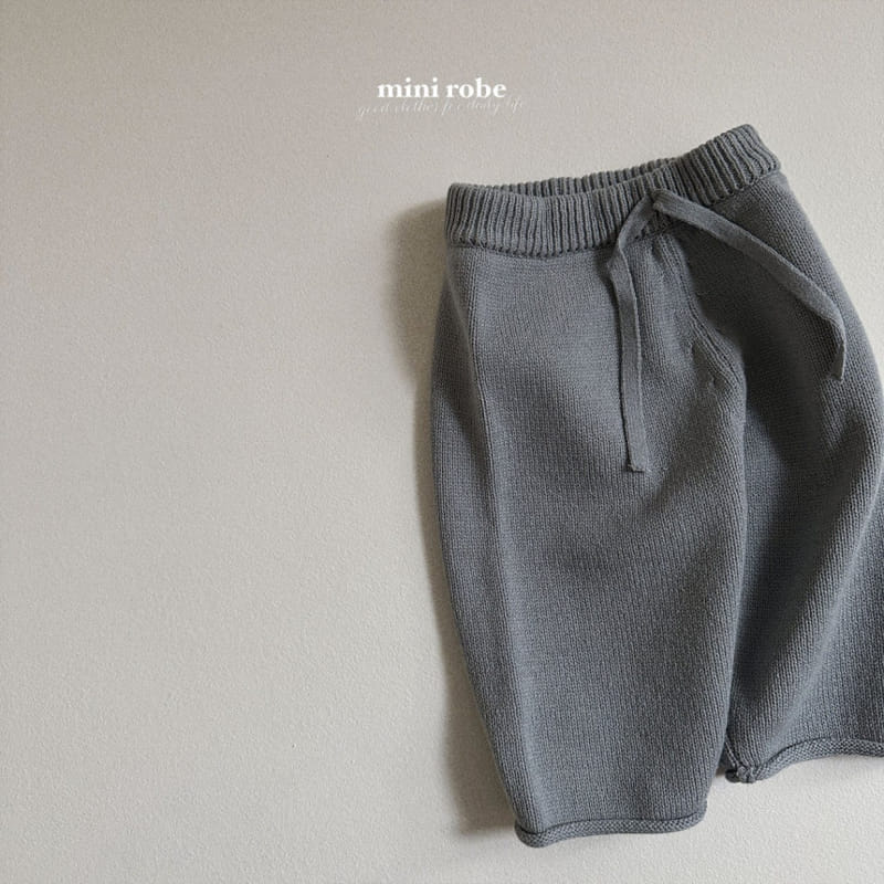 Mini Robe - Korean Baby Fashion - #babyboutique - Dol Dol Knit Pants - 10