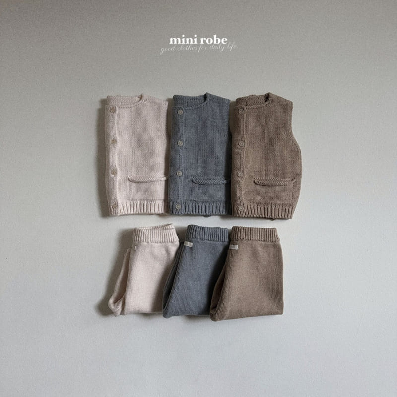 Mini Robe - Korean Baby Fashion - #babyboutiqueclothing - Dol Dol Knit Pants - 11