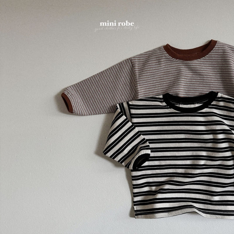 Mini Robe - Korean Baby Fashion - #babyclothing - Coco Multi Tee - 10