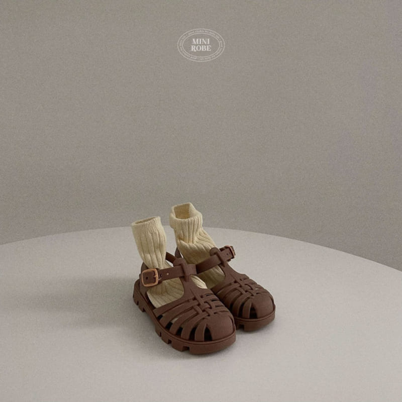 Mini Robe - Korean Baby Fashion - #babygirlfashion - Pistachio  Socks - 10