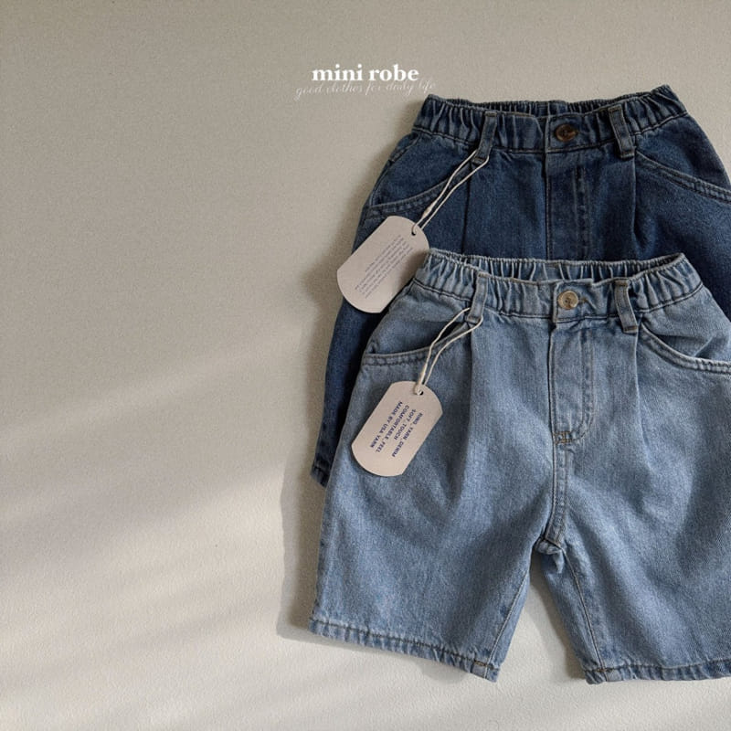 Mini Robe - Korean Baby Fashion - #babyoninstagram - Pintuck Capri Shorts