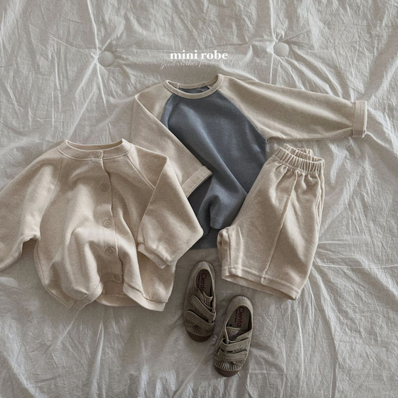 Mini Robe - Korean Baby Fashion - #babyootd - Half Pintuck Capri Pants - 11