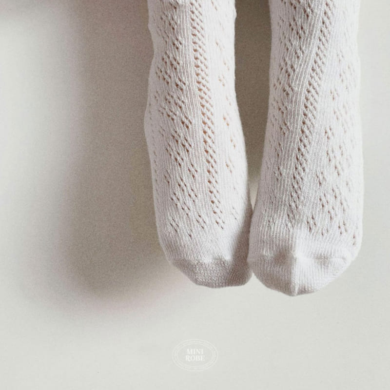 Mini Robe - Korean Baby Fashion - #babyootd - Flora Socks - 3