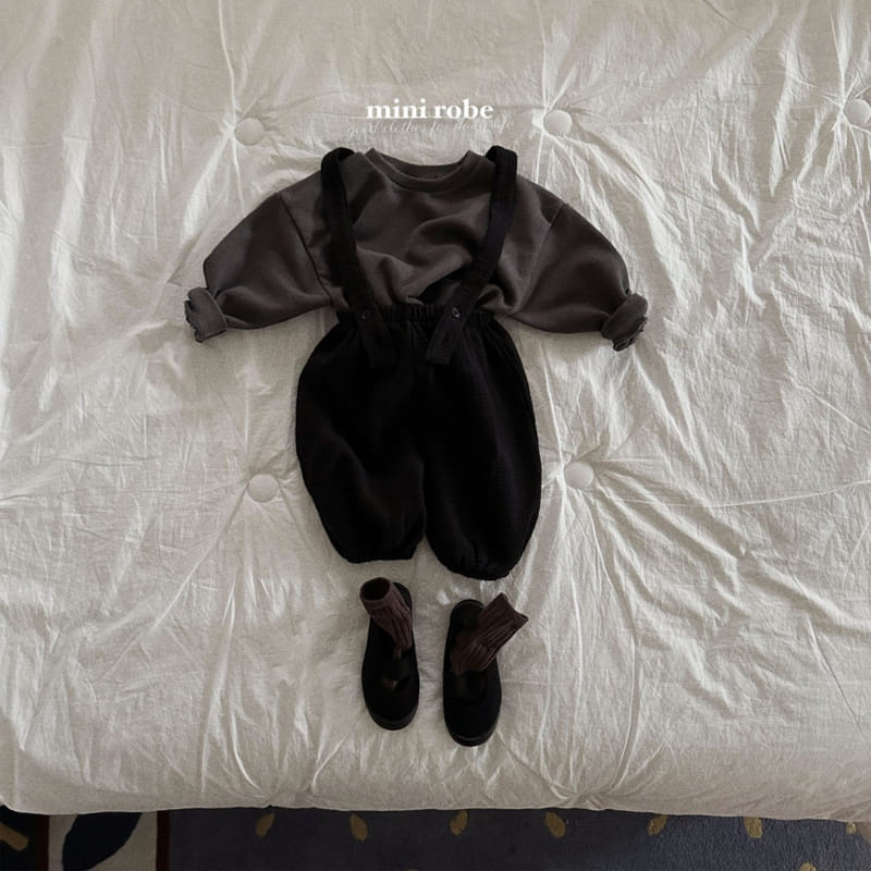 Mini Robe - Korean Baby Fashion - #babyoutfit - Dungarees Sausage Pants - 11