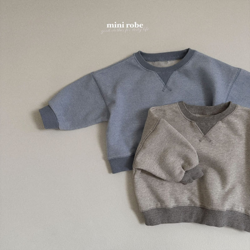 Mini Robe - Korean Baby Fashion - #babywear - Cereal Triangle Sweatshirt