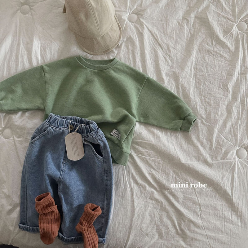 Mini Robe - Korean Baby Fashion - #babywear - Side Denim Pants - 11