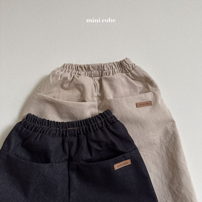 Mini Robe - Korean Baby Fashion - #onlinebabyboutique - Circle Line Pants