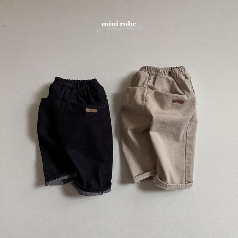 Mini Robe - Korean Baby Fashion - #onlinebabyshop - Circle Line Pants - 2