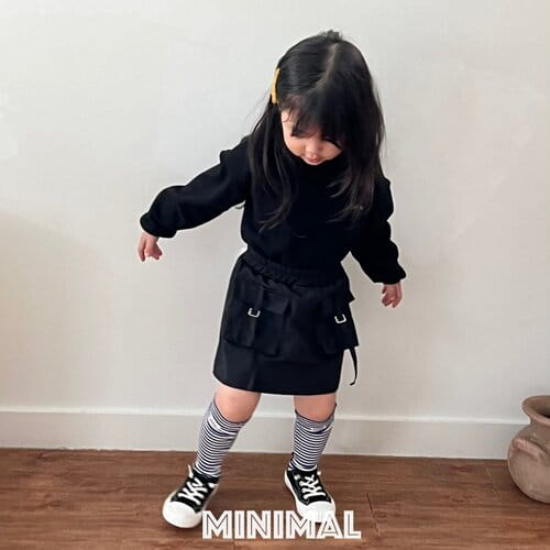 Minimal - Korean Children Fashion - #Kfashion4kids - Pocket Skirt - 2
