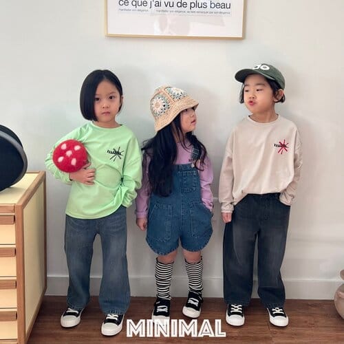 Minimal - Korean Children Fashion - #Kfashion4kids - Minimal Color Tee - 2