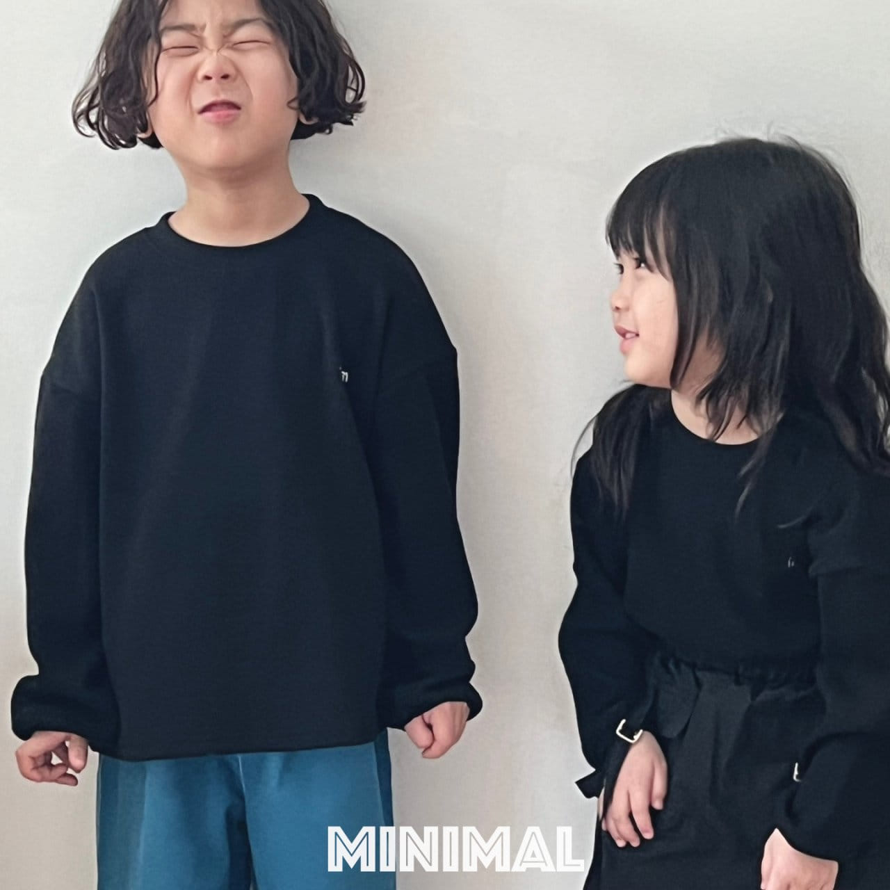 Minimal - Korean Children Fashion - #childofig - Embroider Tee - 9