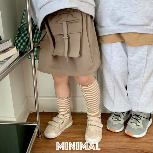 Minimal - Korean Children Fashion - #childofig - Pocket Skirt - 7