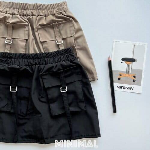 Minimal - Korean Children Fashion - #childofig - Pocket Skirt - 8