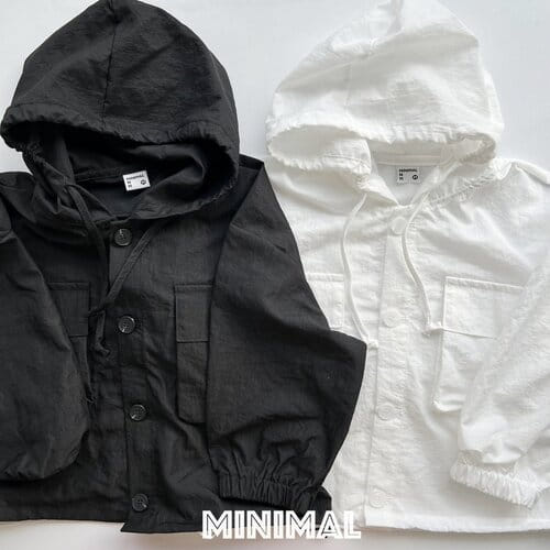 Minimal - Korean Children Fashion - #childrensboutique - Wind Hoody Jacket