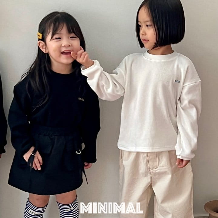 Minimal - Korean Children Fashion - #designkidswear - Embroider Tee - 11