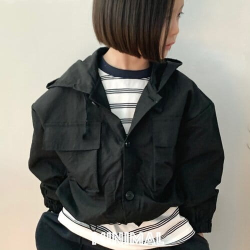 Minimal - Korean Children Fashion - #designkidswear - Wind Hoody Jacket - 2