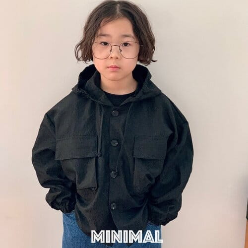 Minimal - Korean Children Fashion - #discoveringself - Wind Hoody Jacket - 4