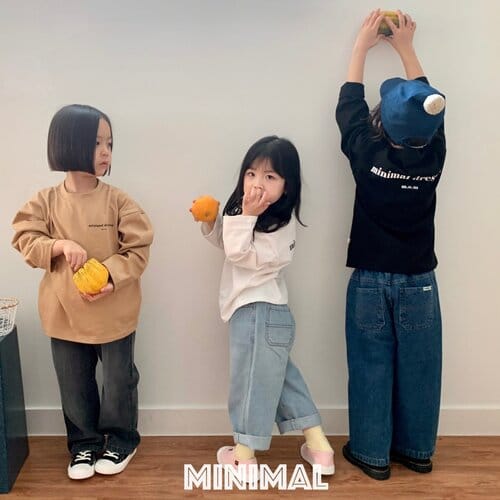Minimal - Korean Children Fashion - #kidsshorts - Diagonal Denim Pants - 7