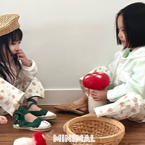 Minimal - Korean Children Fashion - #kidsstore - Flower Denim Pants - 3