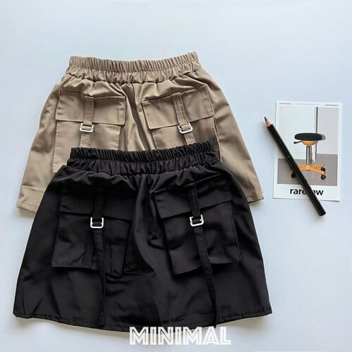 Minimal - Korean Children Fashion - #kidzfashiontrend - Pocket Skirt