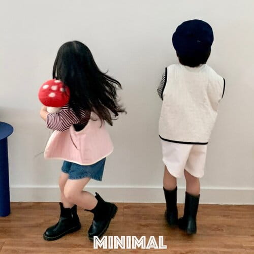 Minimal - Korean Children Fashion - #kidzfashiontrend - Quilted Reversible Vest - 6