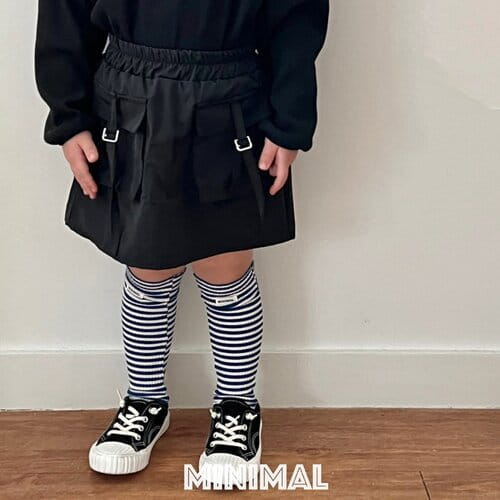 Minimal - Korean Children Fashion - #littlefashionista - Pocket Skirt - 3