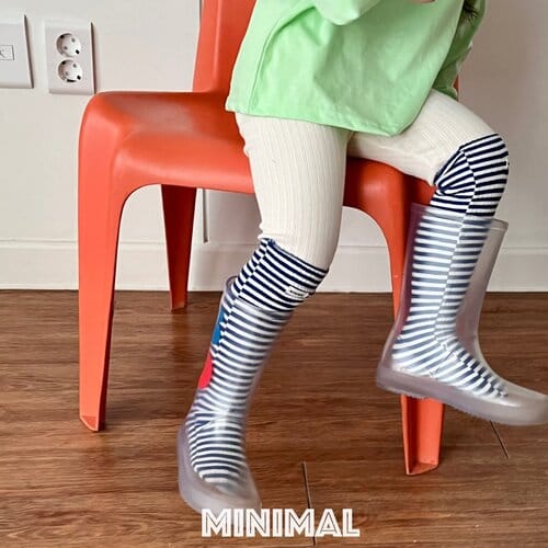 Minimal - Korean Children Fashion - #littlefashionista - Button Rib Leggings - 5